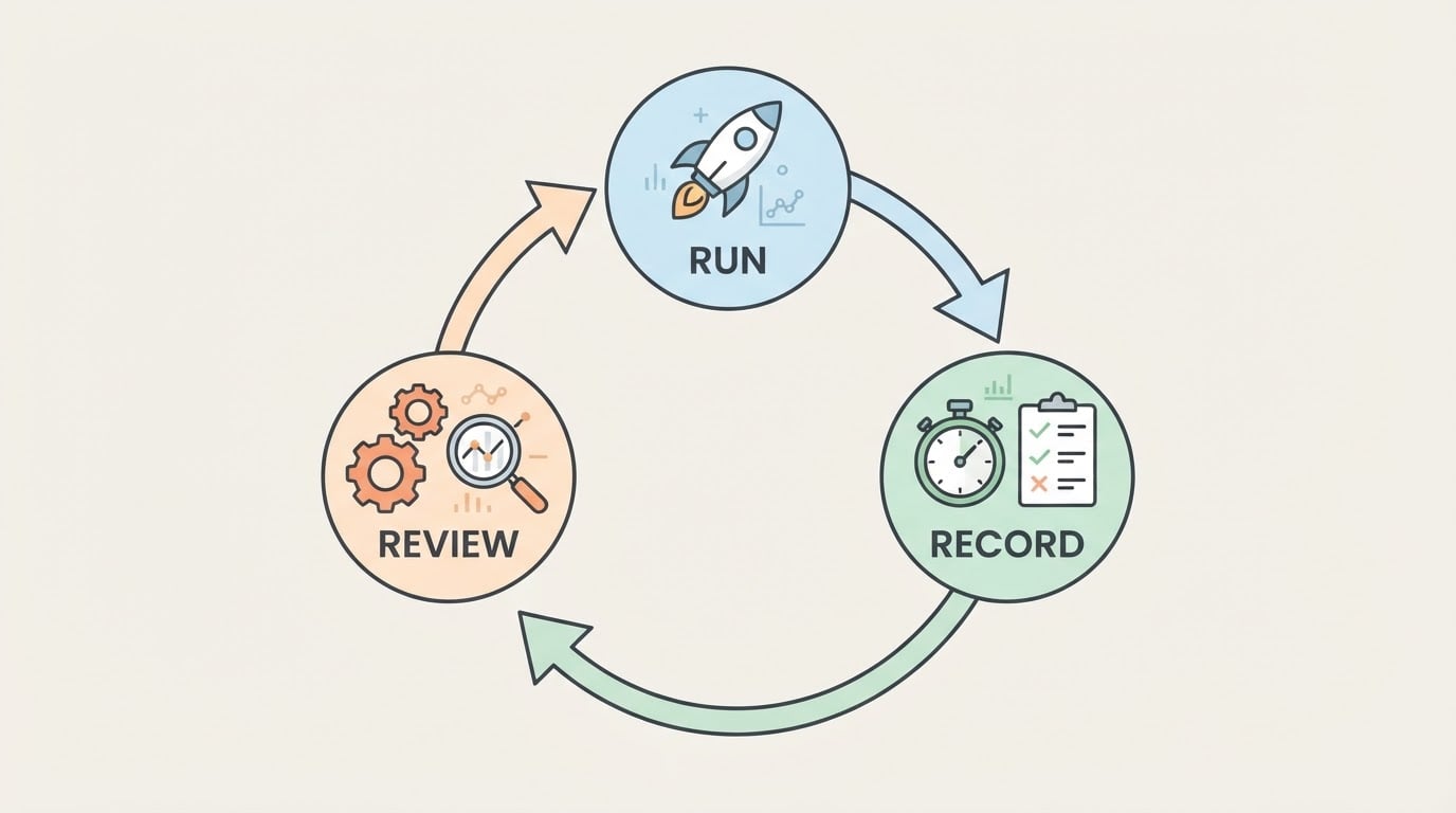 Workflow diagram for smoke testing in software testing.